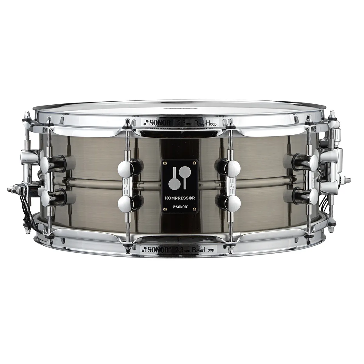 SONOR Kompressor Caisse Claire 14"x 5.75" Laiton Nickel Noir