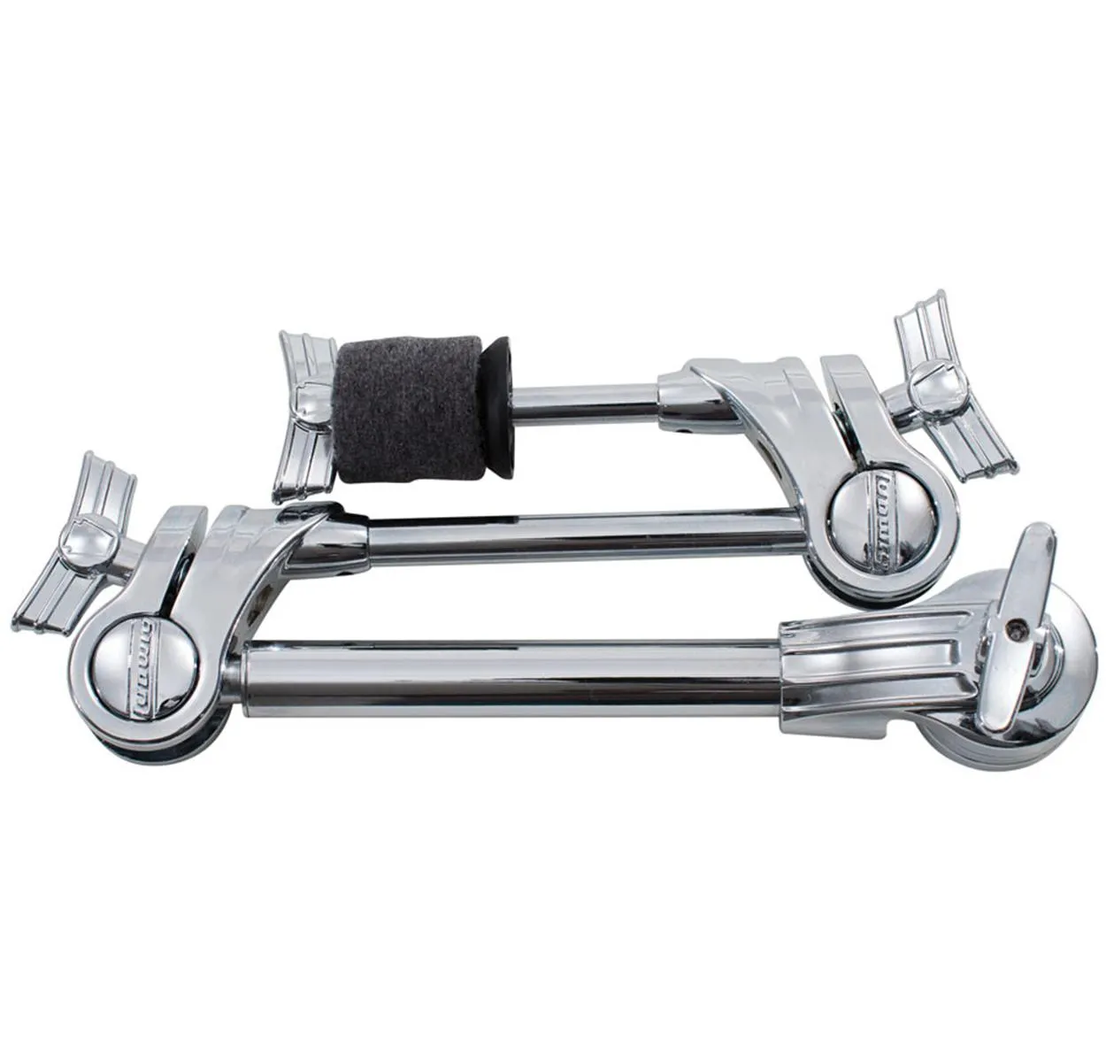 Support Cymb Ludwig Atlas Double Rotule Long