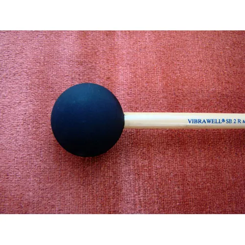 VIBSB2R Mailloche Vibrawell Super Ball Rotin Caout Noir D35mm Ex-soft 