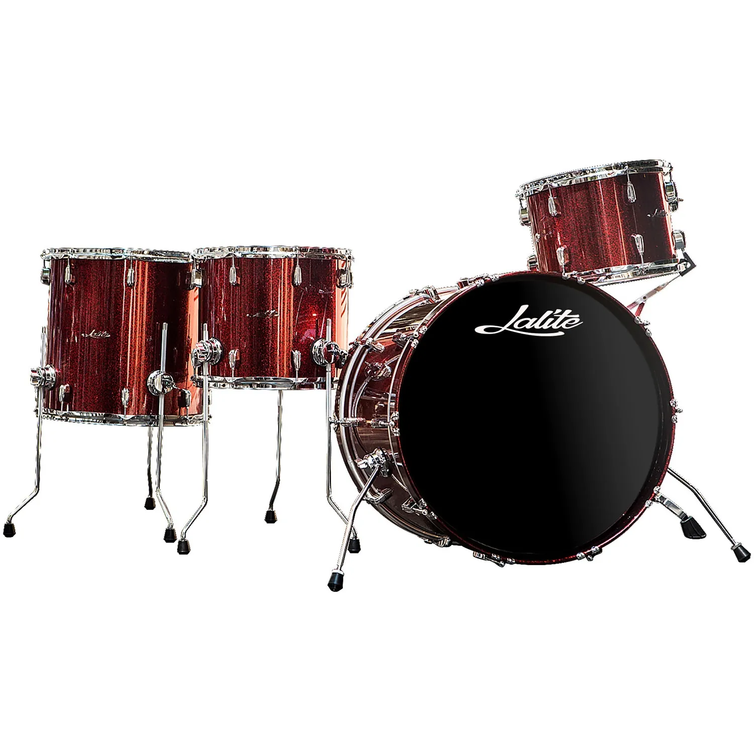 LALITE Lela Series Batterie 22"/4pcs Red Sparkle