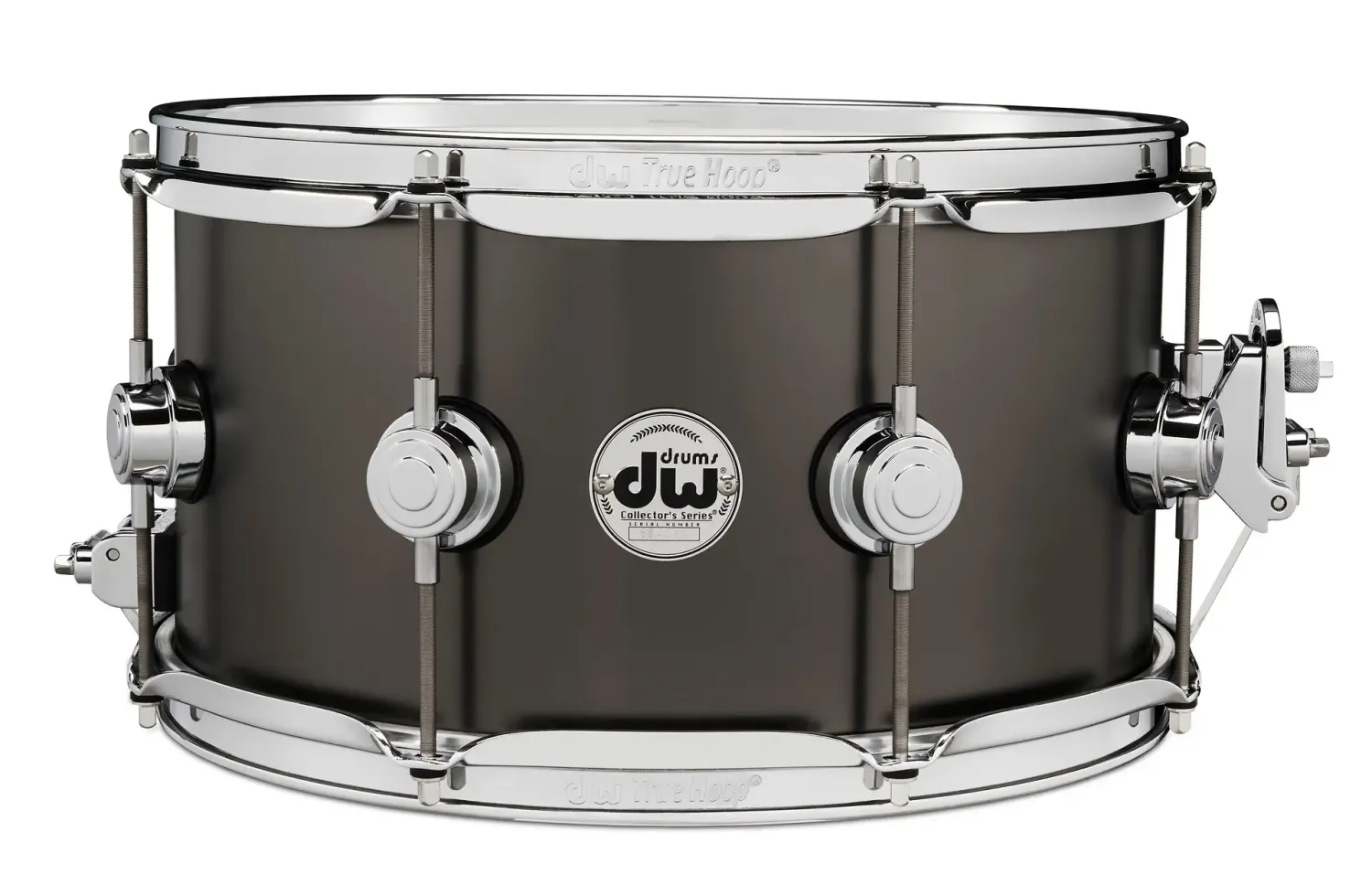 DW Collector's Caisse Claire 13"x 07" Metal Satin Black Over Brass