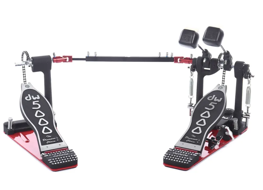 DW CP5002AH4 Pedale Grosse Caisse Double 5000 Accelerator Chaine W/Housse