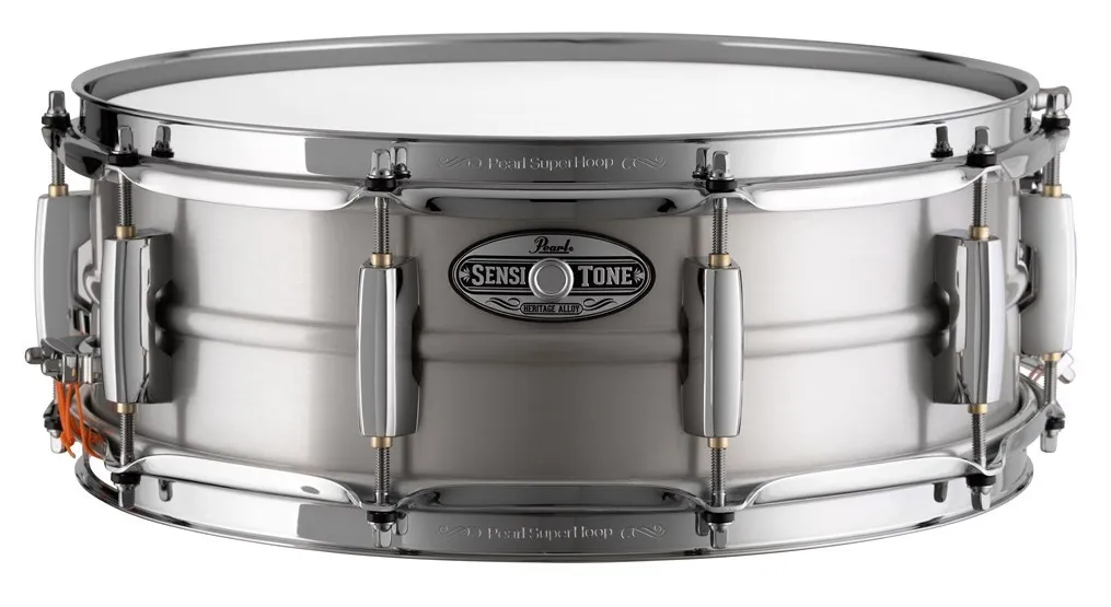PEARL Sensitone Heritage Alloy Caisse Claire 14"x 5" Aluminium