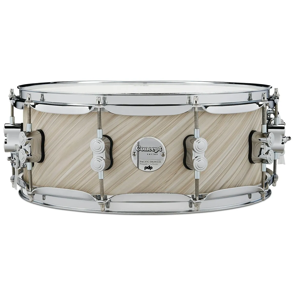 PDP Concept Maple Caisse Claire 14"x 5.5" Twisted Ivory