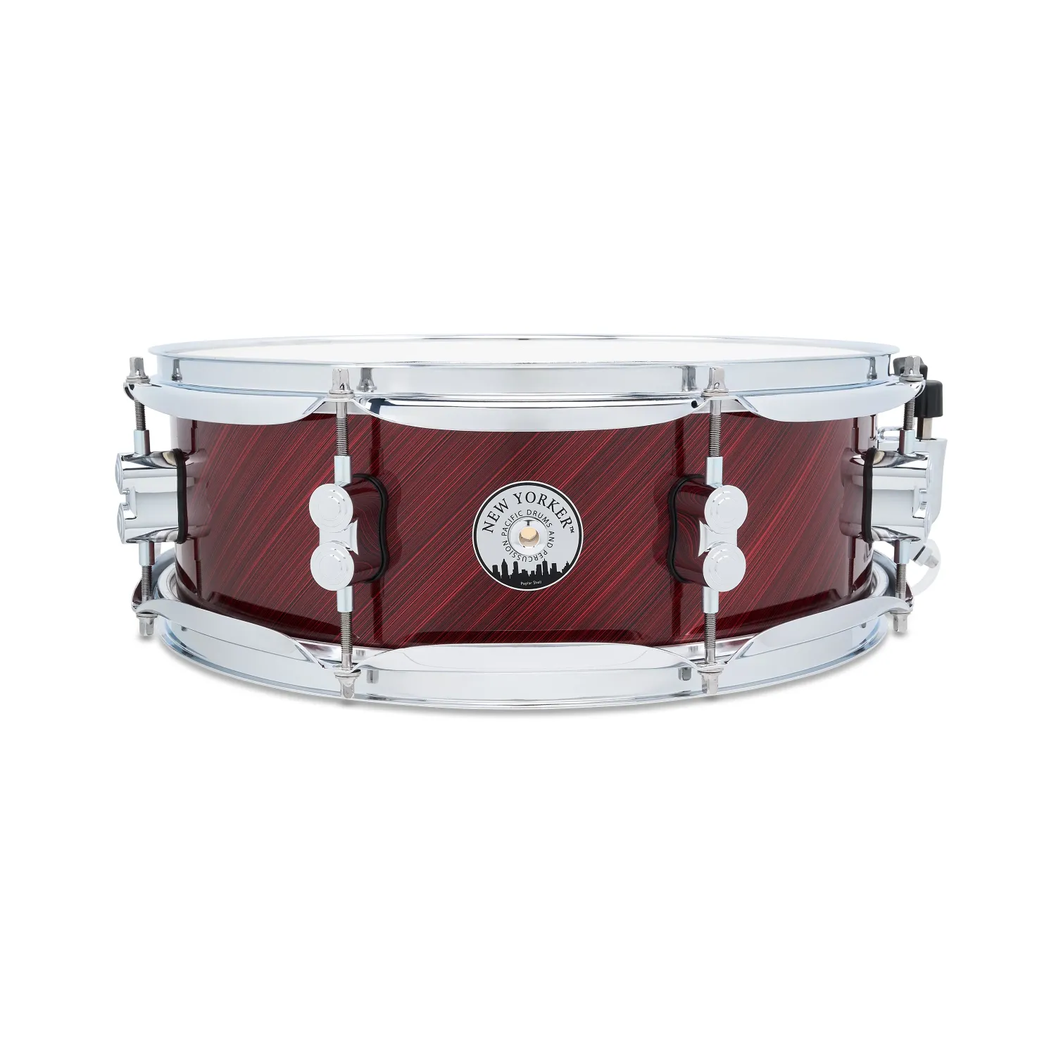 PDP Caisse Claire 14"x 05" New Yorker Twisted Cherry