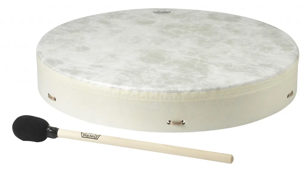 Buffalo Drum Remo 22 X 3.5" Fiberskyn + Batte