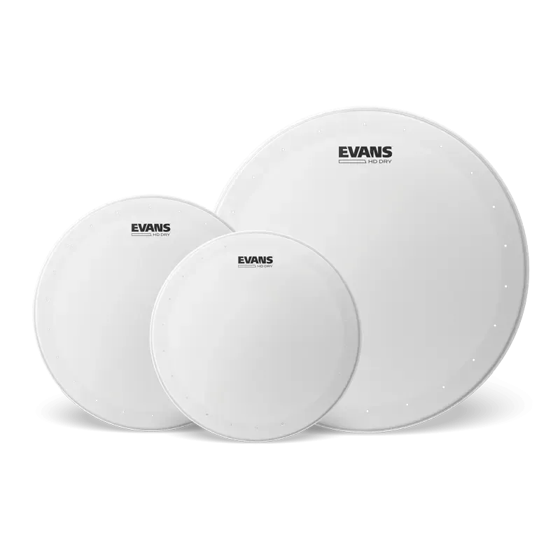 EVANS Pack Genera HD Dry Toms Standard 12"/13"/16"