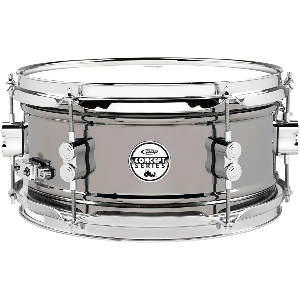 PDP Concept Series Caisse Claire 12"x 06" Black Nickel Over Steel