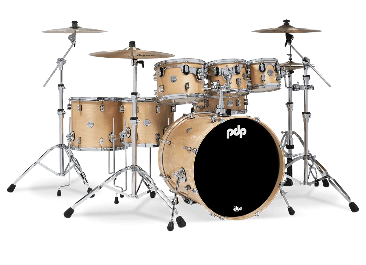 PDP Concept Maple Batterie 22"/7pcs Natural Lacquer