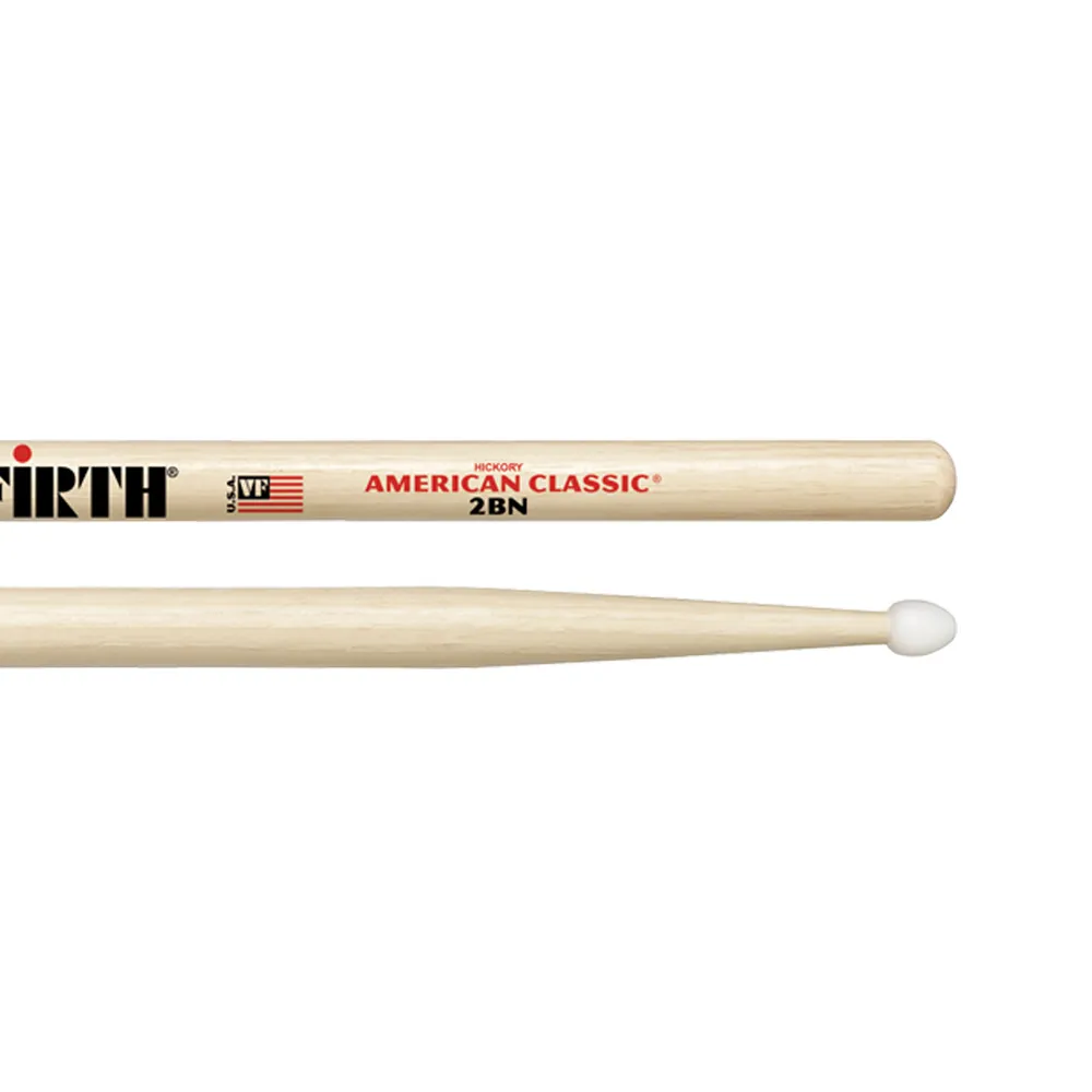 VIC FIRTH 2B American Classic Hickory Nylon