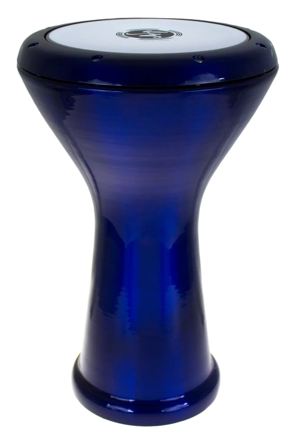 Darbouka Sawt El Ahram Egypte Alu Bleu Metallise