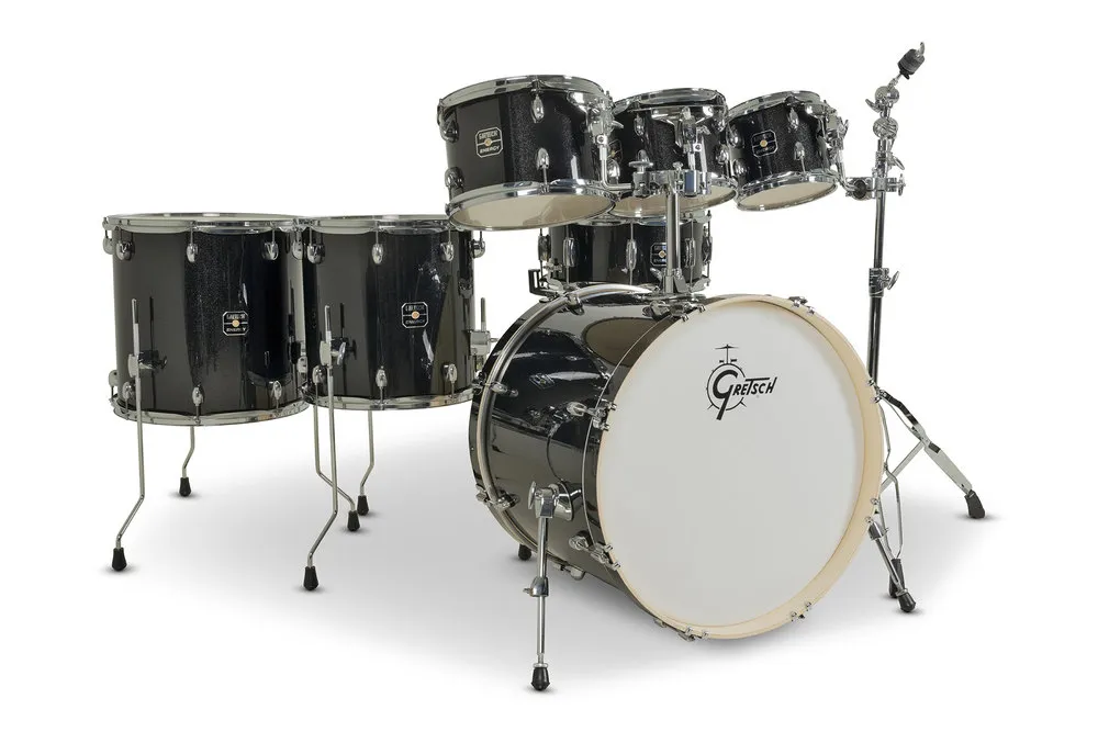 GRETSCH Energy GE2 Batterie 22"/7pcs Black Sparkle