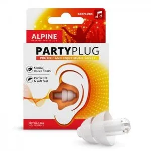 Ear Alpine Party Plug - Clear
