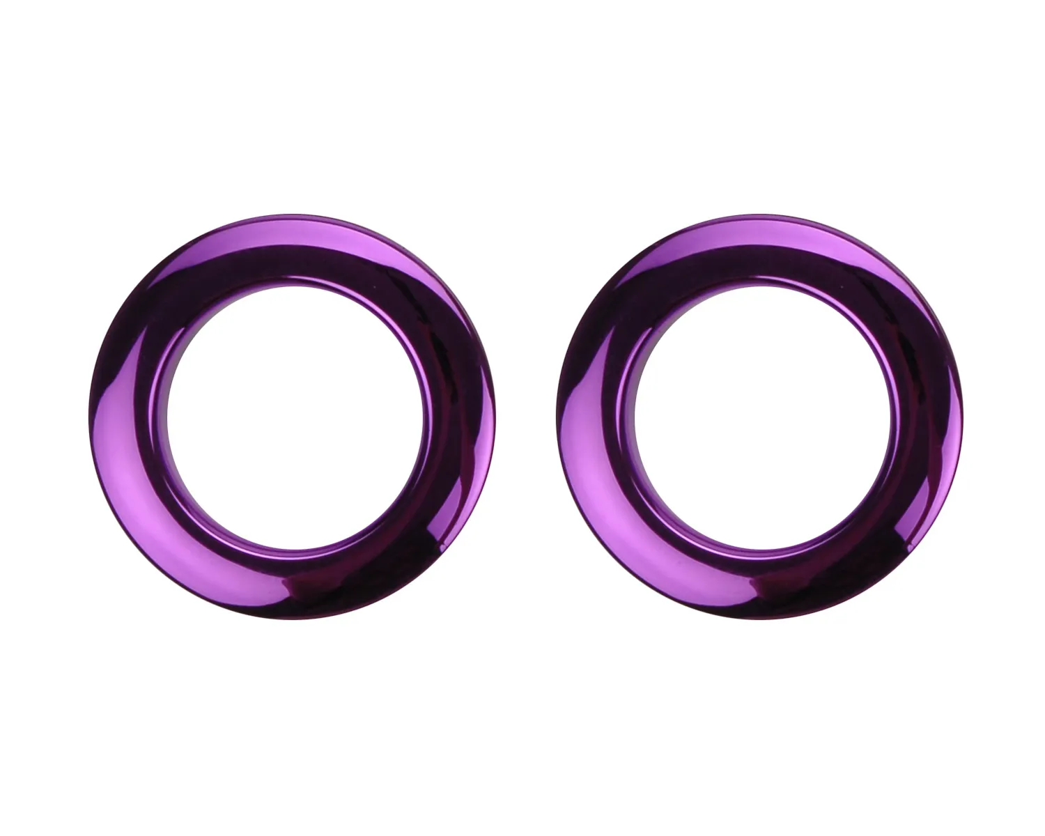 BASS DRUM O'S Protection Event 02" Purple (x2)