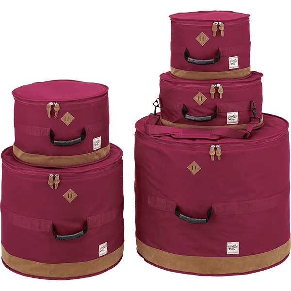 Housse Set Tama Powerpad Designer - Stage 22" - 5Pcs - Wine Red