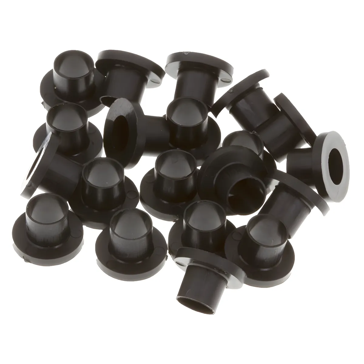 Rondelle Danmar Nylon - Black - 20Pcs