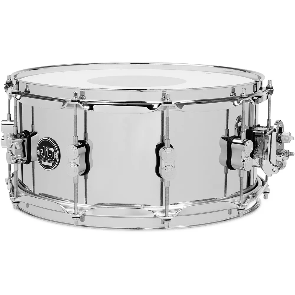 DW Performance Caisse Claire 14"x 6.5" Chrome Over Steel