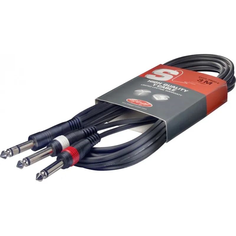 Cable Stagg Jacks En Y Stereo