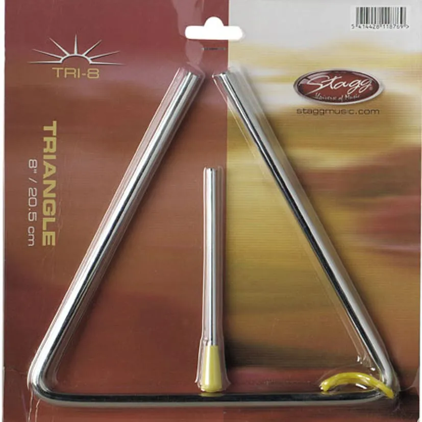 Triangle Stagg 8" 12mm + Batte