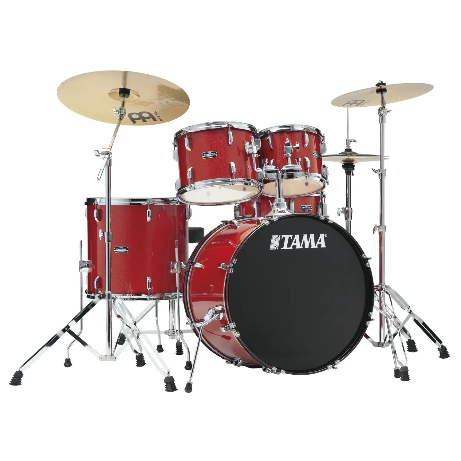 TAMA Stagestar Batterie 22"/5pcs Candy Red Sparkle w/ 3 Cymbales