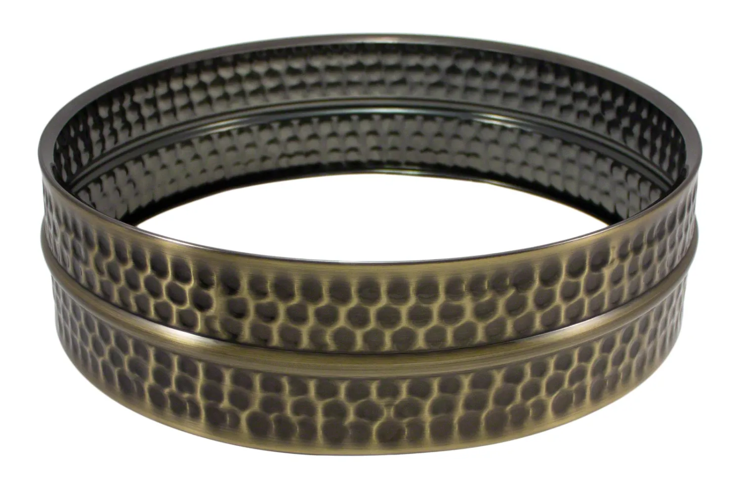 Fut Sparedrum 14 X 04" Laiton Martele Black Nickel