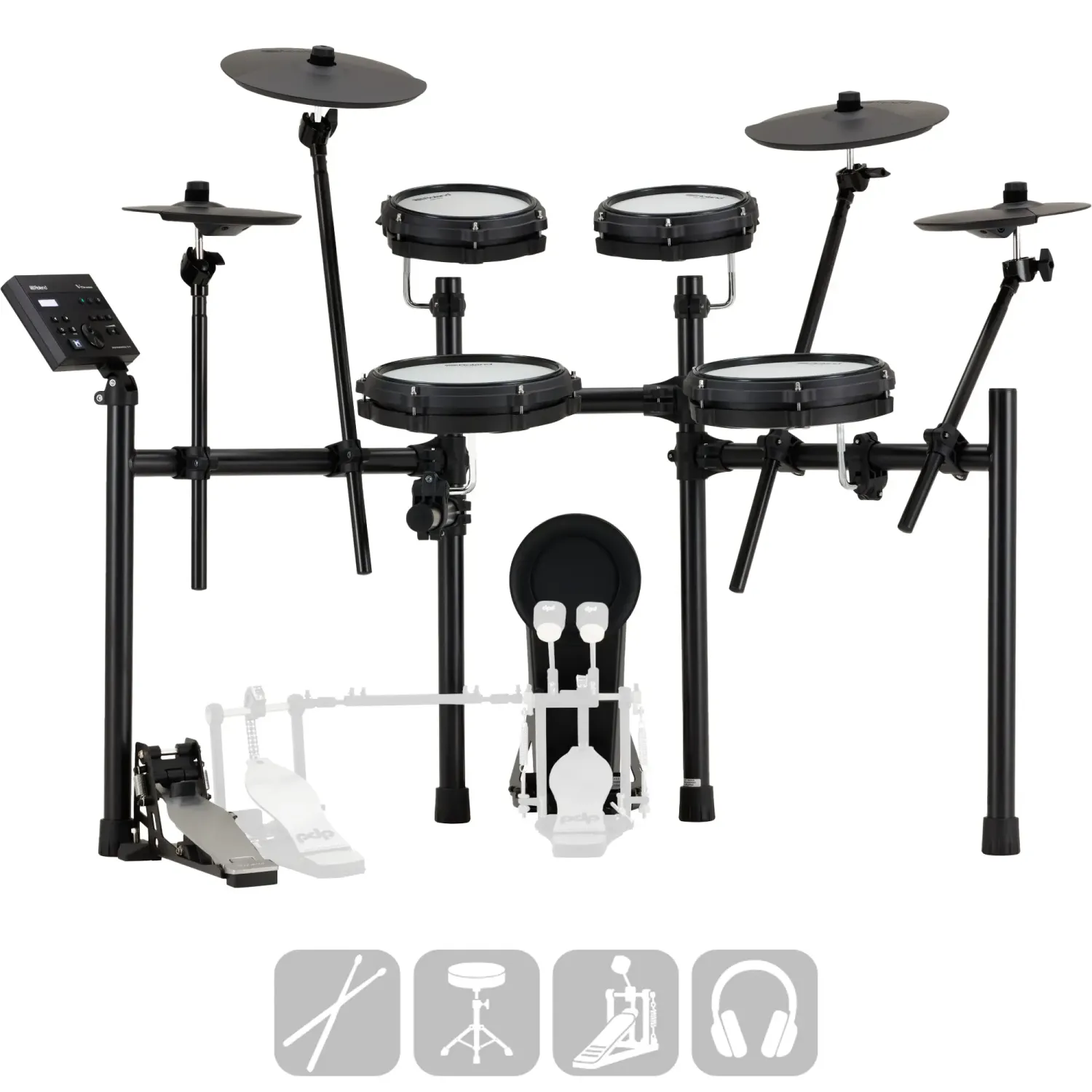 ROLAND TD-07KV2 Batterie V-Drums Full Pack