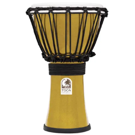 Djembe Toca Freestyle Colorsound 07" Jaune Metallise