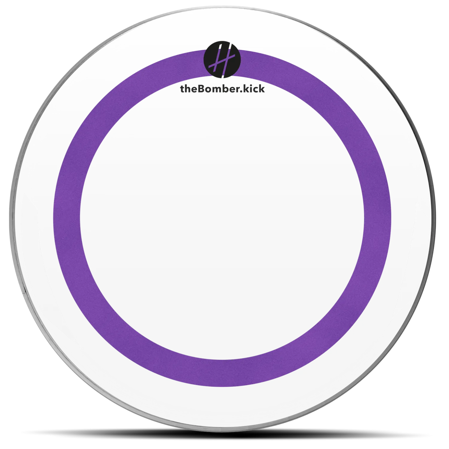 HEATS The Bomber 20" Clear Bass Drum