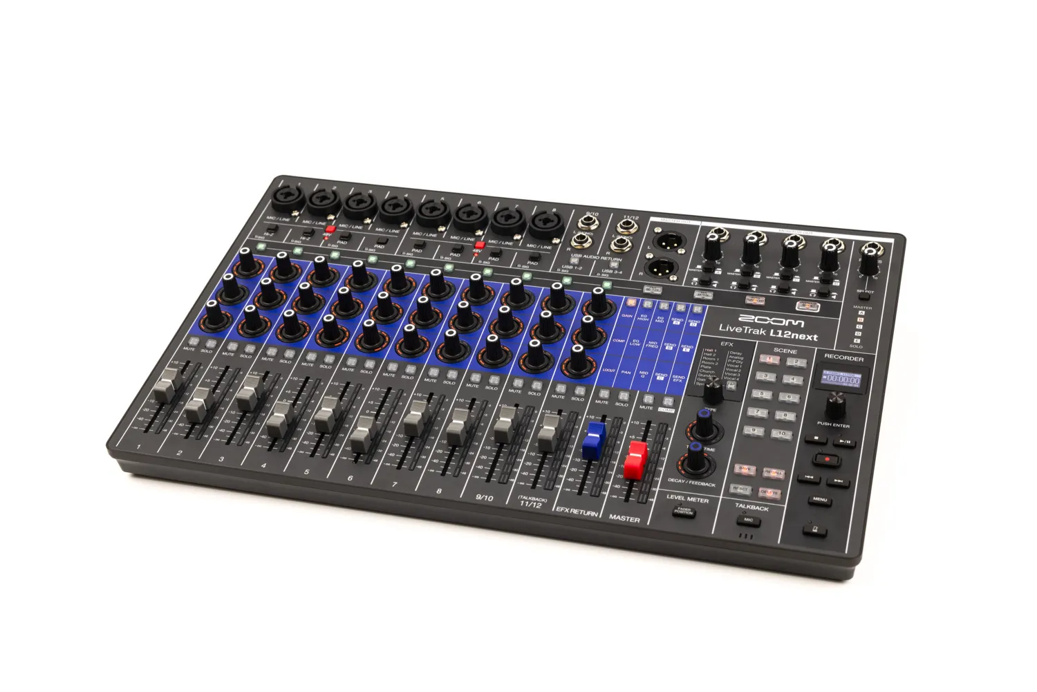ZOOM L-12next Table mixage 12 voies - enregistreur multipiste et interface audio