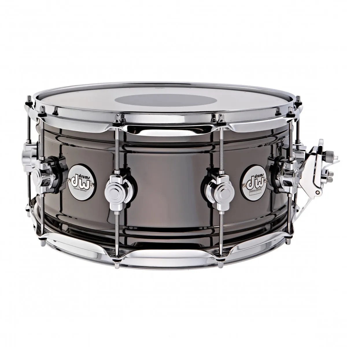 DW Design Caisse Claire 14"x 6.5" Black Nickel Over Brass