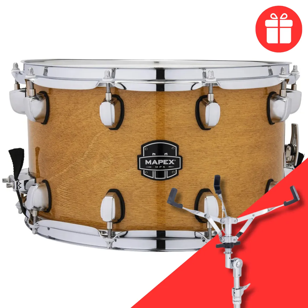 MAPEX MPX Caisse Claire 14"x 8" Naturel Ambre