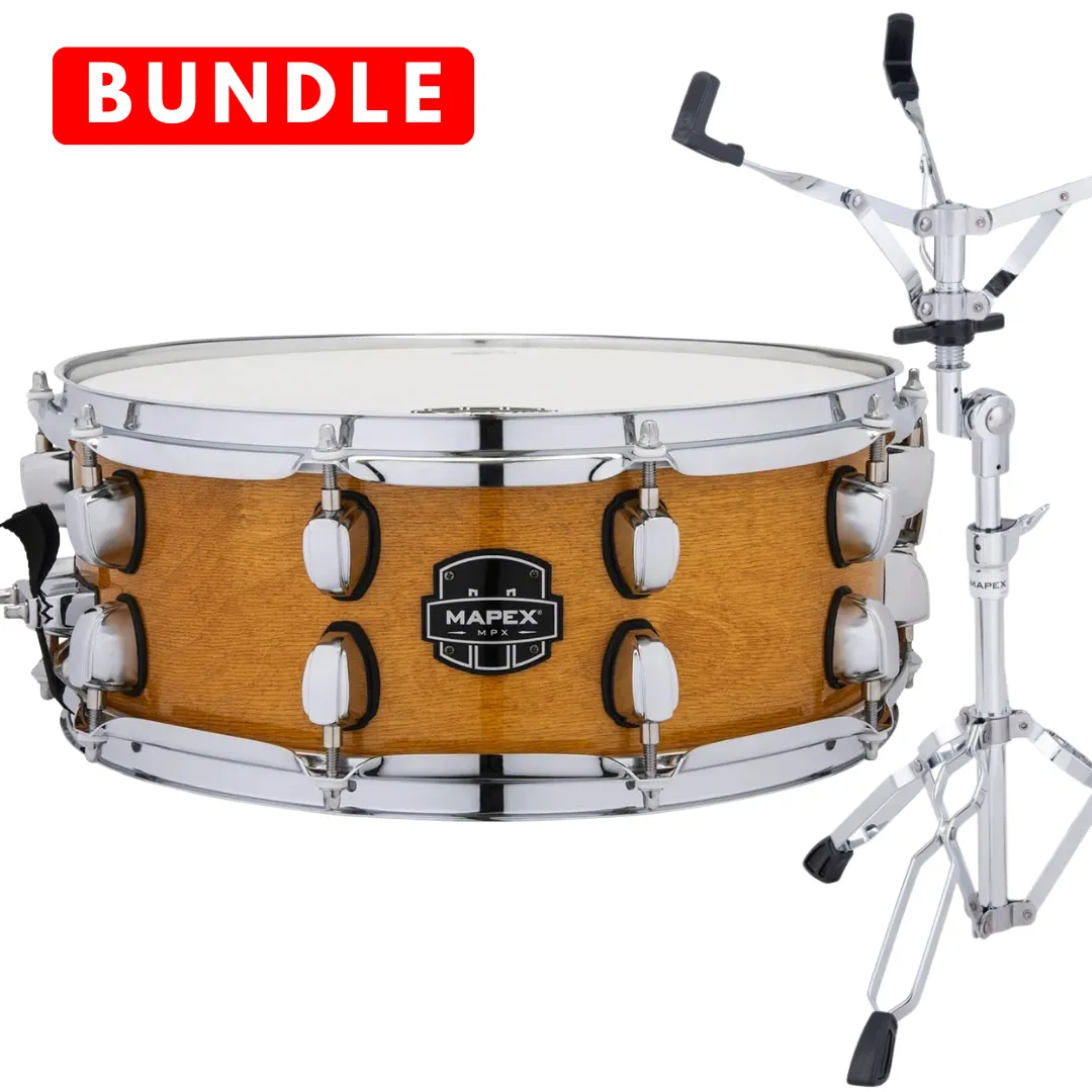 MAPEX MPX Caisse Claire 14"x 5,5" Naturel Ambre