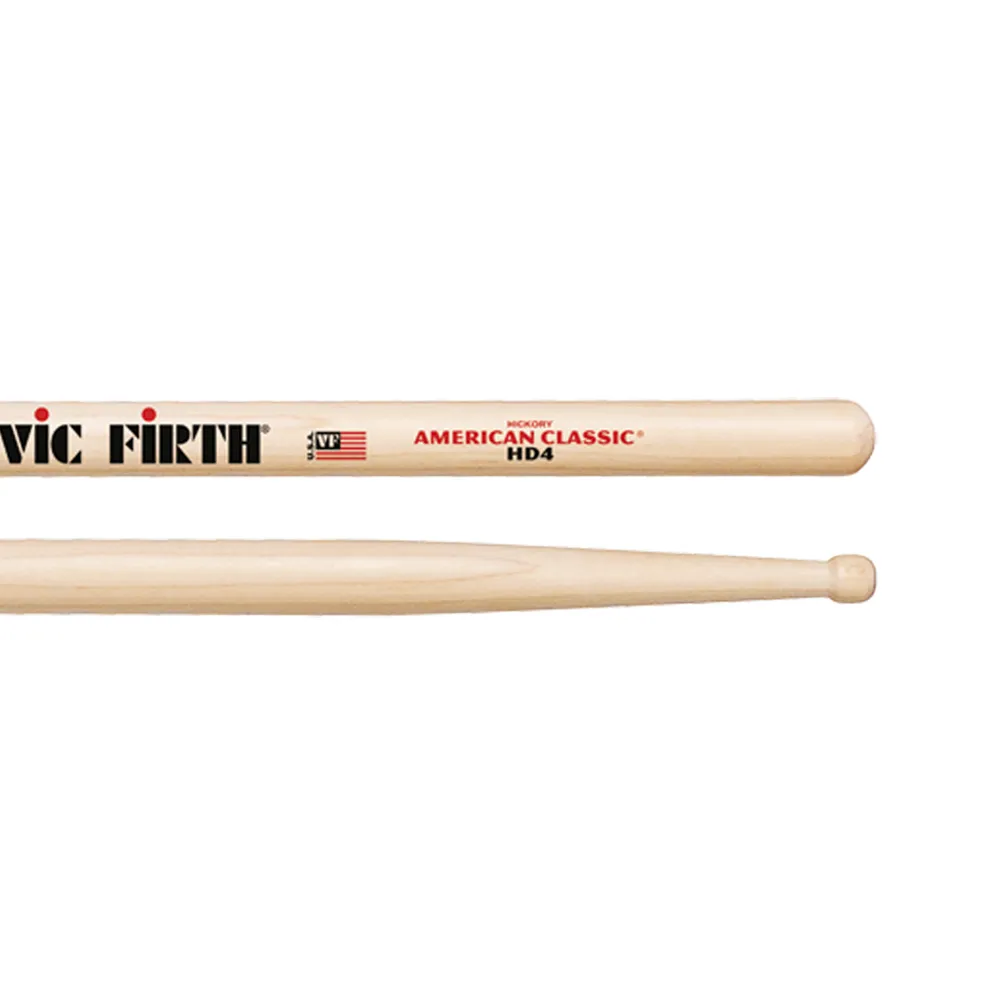 VIC FIRTH HD4 Baguettes American Classic Hickory La Baguetterie VIC FIRTH HD4 Baguettes American Classic Hickory La Baguetterie