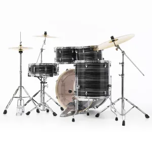 PEARL Export Standard 22"/5pcs Graphite Silver Twist