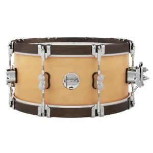 PDP Concept Classic Caisse Claire 14"x 6.5" Natural Stain/Walnut Hoop