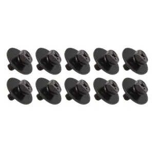 Vis Spare Drum 4 X 9mm Fut Bois - Black (X10)