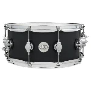 DW Design Caisse Claire 14"x 6.5" Black Satin