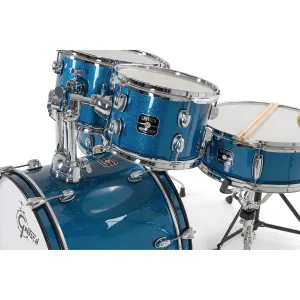 GRETSCH Renegade Batterie 20"/5pcs Blue Sparkle