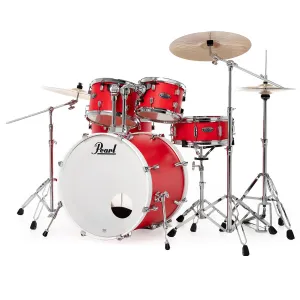 PEARL Decade Maple Batterie 22"/5pcs Matte Racing Red