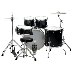 DS DRUMS DSX Batterie 22"/5pcs Black Sparkle