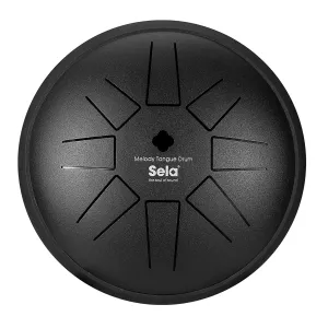 Tongue Drum Sela Melody 6" - C Maj - Black