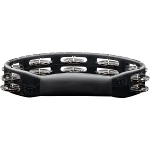 Tambourin Meinl Headliner Demi-Lune - 2 Rangs - Acier - Black