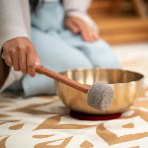 MEINL SBPDMFSM Mailloche Sonic Energy Sound Bath Double Mallet. Medium 