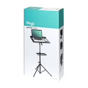 STAGG COS 10 BK Stand Ordinateur Et Multipad Stagg