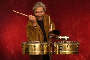 Timbales Meinl 14/15" Luis Conte - Cuivre