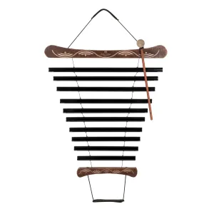 Chime Meinl Sonic Energy Meditation Flow 38" - 10N - E Mi 432Hz - Bk