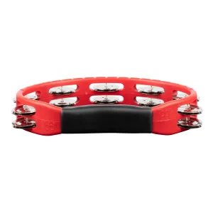 Tambourin Meinl Headliner Demi-Lune - 2 Rangs - Acier - Red