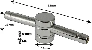 Coquille Sparedrum Caisse Claire 6.5" - Mono Point (X1)