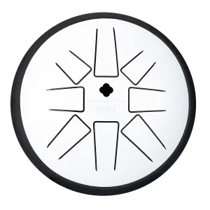 Tongue Drum Sela Melody 6" - G Min - White