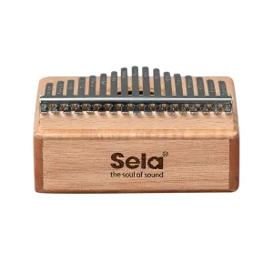 Kalimba Sela 17 Lames Hollow Mahogany - Natural